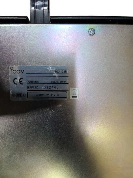 ICOM BC-121N Radio Battery Charger, 6-Unit Multi-Charger w/ Power Supply