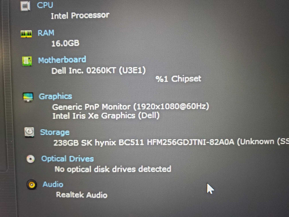 Dell Latitude 5430 14" i5-1245U, 16GB RAM, 256GB NVMe  Lap200