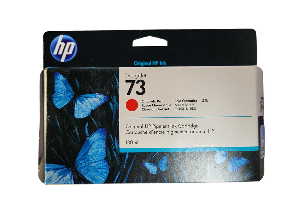 HP 73 130-ml Chromatic Red DesignJet Ink Cartridge, CD951A Q$