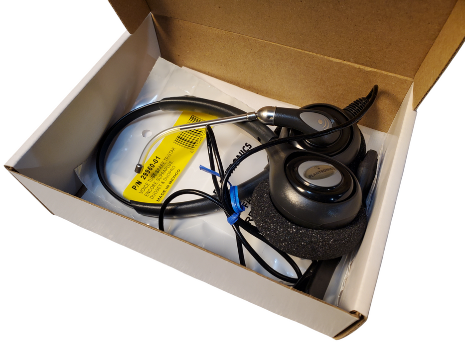 Plantronics SupraPlus HW261 Wired Headset (64337-31) Q