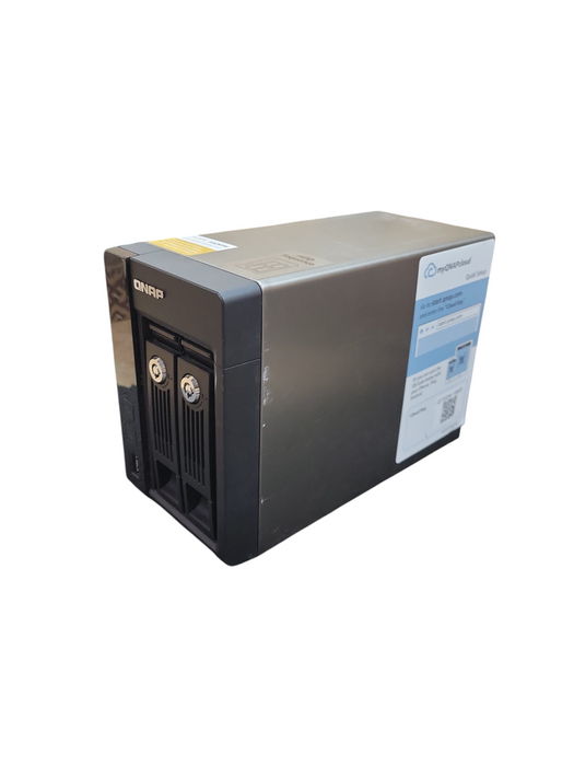 QNAP TS-253A 2-Bay Network Attached Storage  2x 1TB HDD READ !
