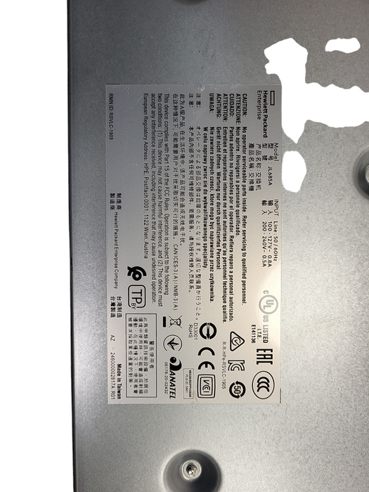 HPE Aruba JL685A Instant On 1930 48p 1GB RJ45 4p 10GB SFP+ Switch $