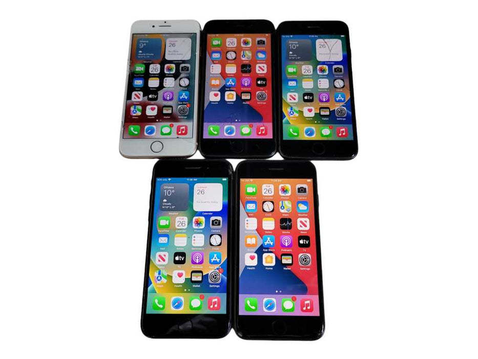 Lot of 5x Apple iPhone 8 64GB (A1905) - READ Δ — retail.era