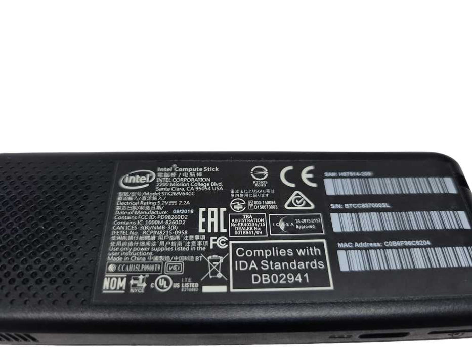 Intel Compute Stick - m5-6y57 | 4GB RAM | 64GB SSD Q%