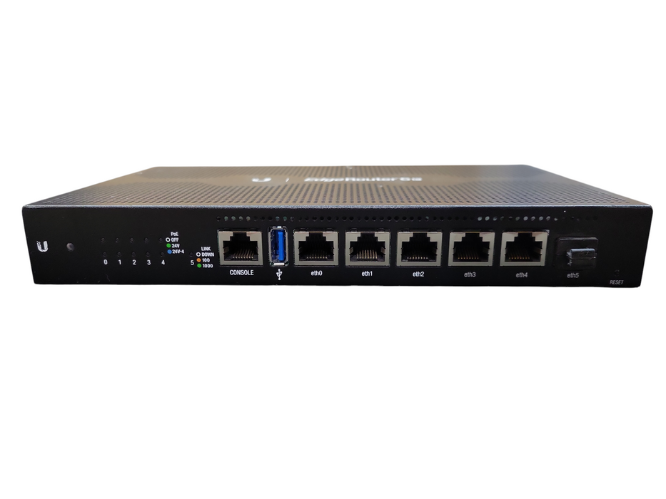 Ubiquiti Networks UISP EdgeRouter 6P, PoE, SFP, Layer 2 Switch, ER-6P !