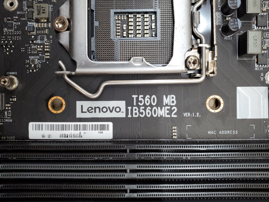 Lenovo T560 Motherboard IB560ME2 w/ I/O Shield - No CPU/RAM *READ*