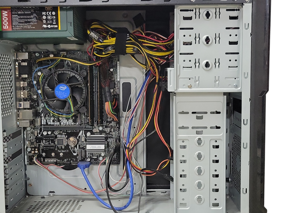 Custom/Asus tower pc, Core i7-6700 3.40GHz, 16GB DDR4 RAM, 500W PSU _