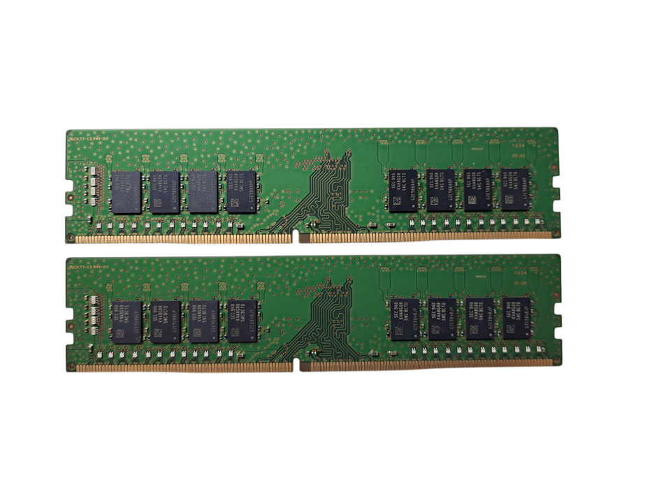 Samsung 32GB (2x16GB) 2Rx8 PC4-2666V-UB1 | DDR4 Desktop Memory M378A2K43CB1 )