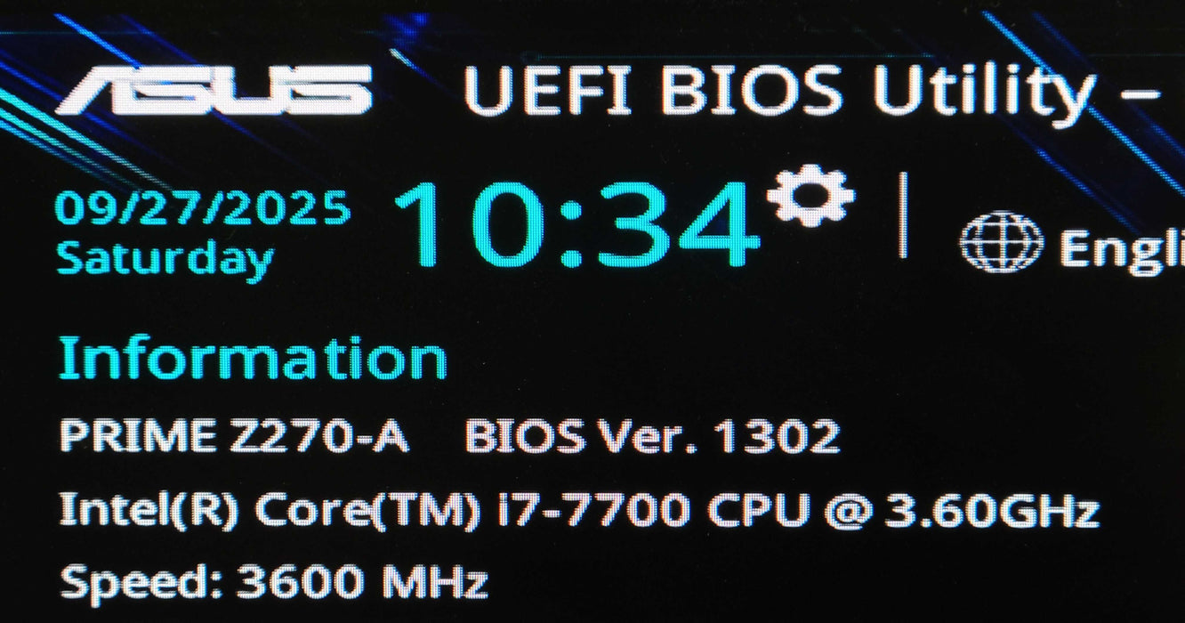 Intel Core i7-7700 ASUS PRIME Z270-A + I/O Plate %