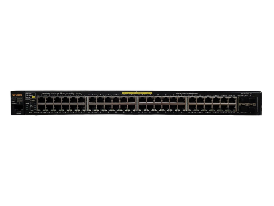 Aruba HPE 2530-48G J9772A PoE+ 48-Port Managed Gigabit Network Switch