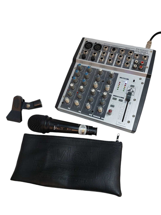 Phonic Audio Controller Model: MM1002a & Avlex Model: DV65 Mic  =