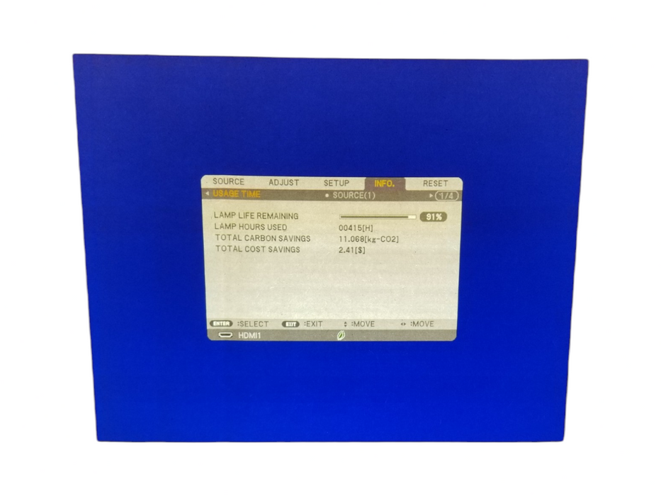 NEC NP-M363X 3600 Lumen HDMI Projector 1024 x 768 / 415 Lamp Hours