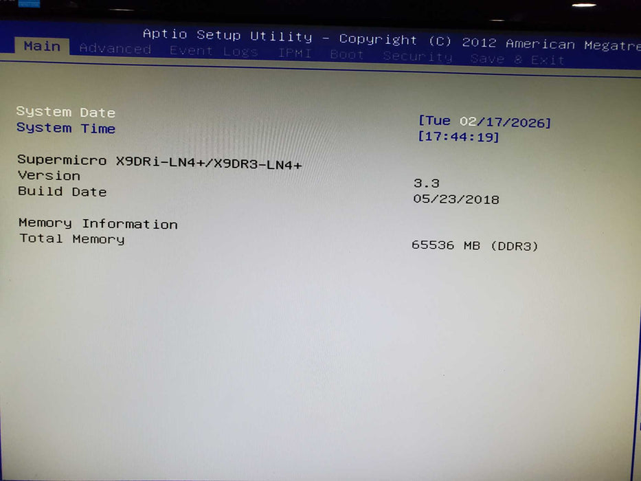 Supermicro CSE-846 X9DRI-LN4+/X9DR3-LN4+ 2x E5-2620 64GB RAM 24 Bay No HDD