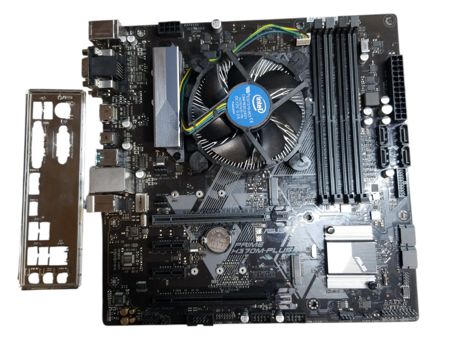 Asus Prime H370M-Plus Motherboard with Intel i5-8400 CPU No RAM No HDD
