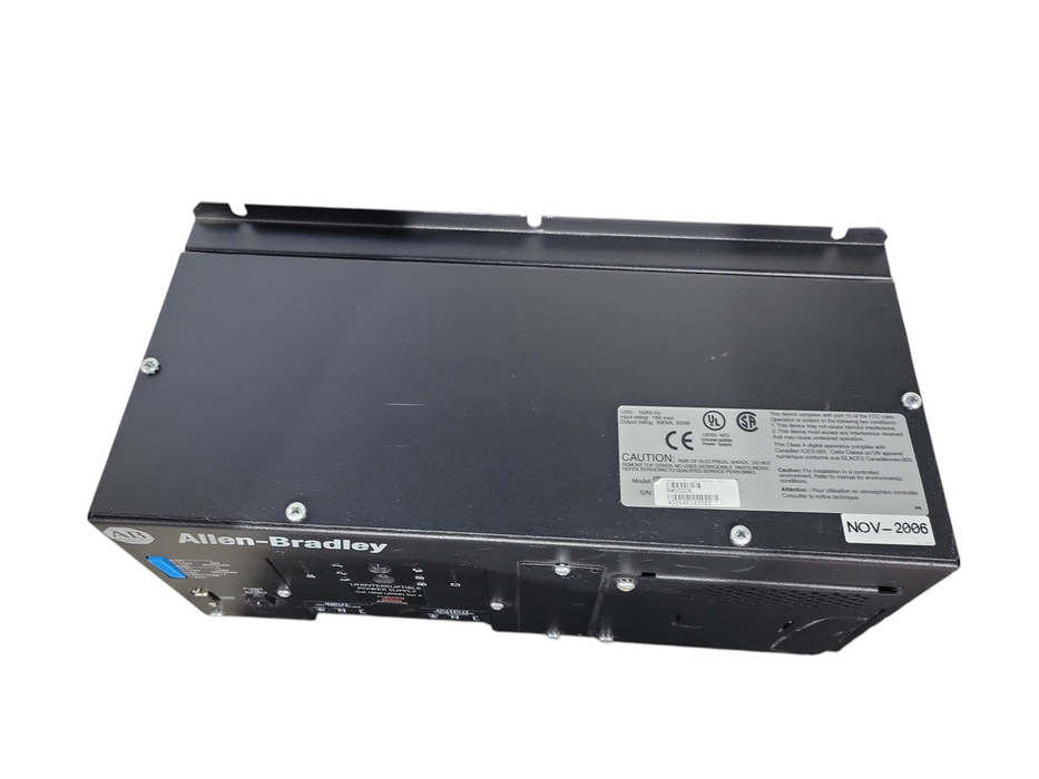 Allen-Bradley RW500DR Power Supply READ !