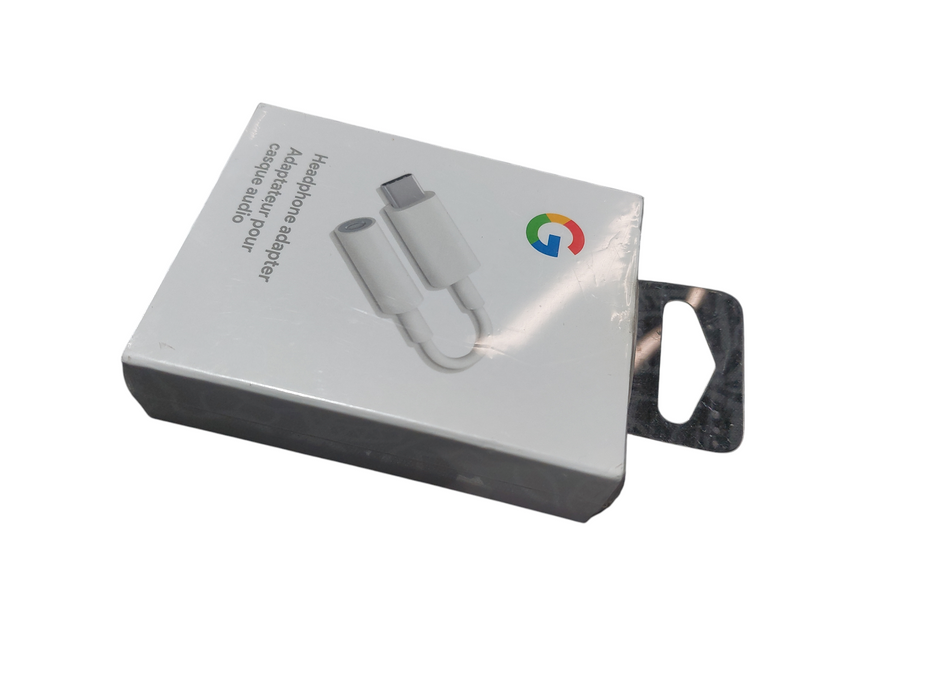 Google HeadPhone Adapter USB-C Digital to 3.5mm Audio Headphone Model:G019B =