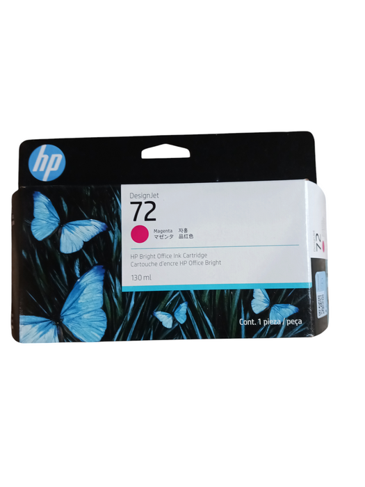 HP DesignJet 72 Magenta Ink Cartridge 130ml New C9372A