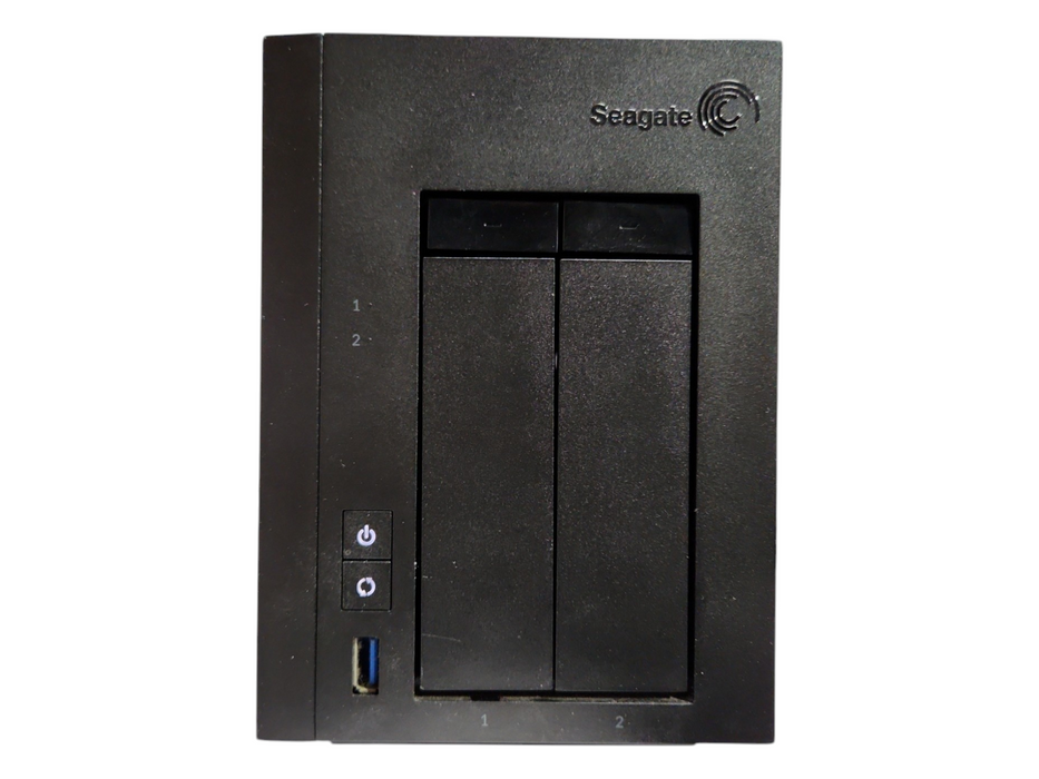 Seagate NAS 2-BAY Model: SRPD20, No HDD, READ