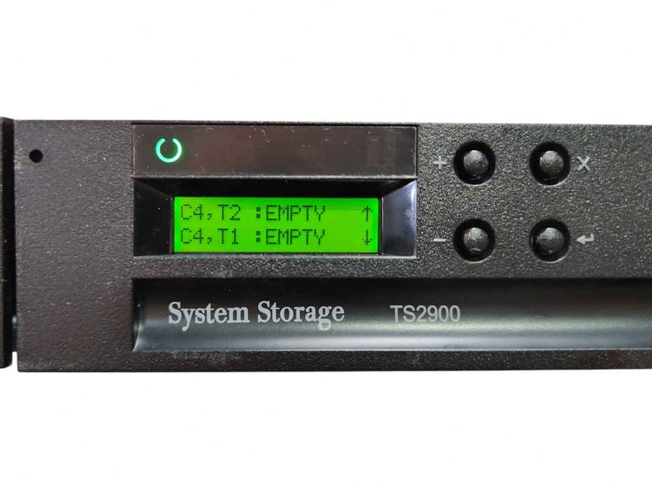 IBM TS2900 1U LTO7 Tape Autoloader Model S7H, 6171S7R