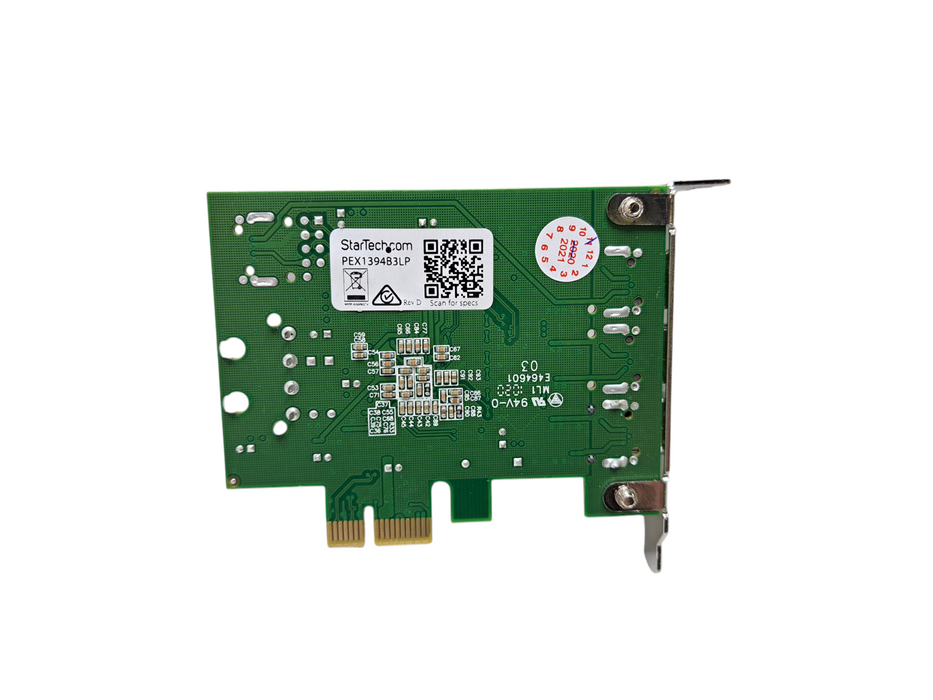 StarTech PEX1394B3LP 3 Port Low Profile PCI Express FireWire Card )
