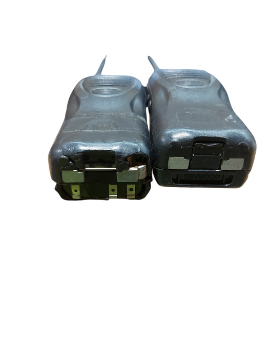Lot 2x KENWOOD TK-3302-P TWO WAY PORTABLE RADIO UHF 16 CHANNELS
