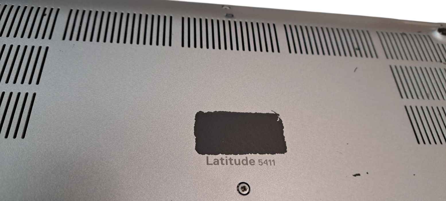 Latitude 5411 i5-10400H CPU| 16GB RAM|256GB NVMe|MX 250 2GB GPU|W/ AC|