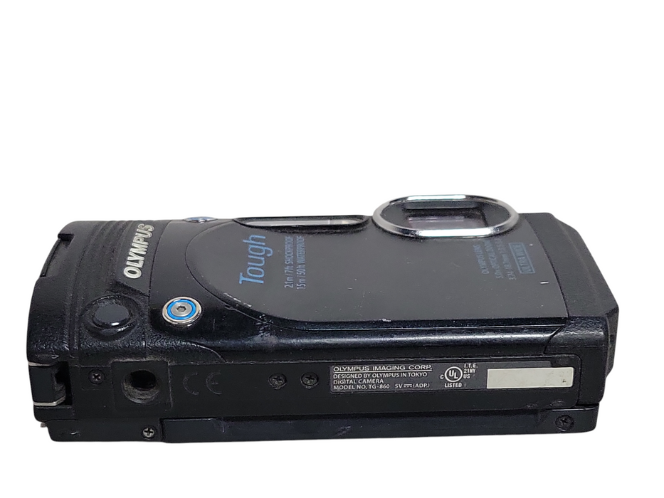 Olympus Stylus Tough TG-860 16.0MP Digital Camera, READ _