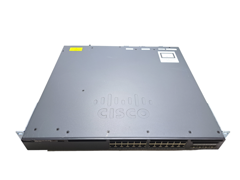 Cisco WS-C3650-24PS-E | 24-Port Gigabit PoE+ Switch | 4x SFP, 1x 640W PSU
