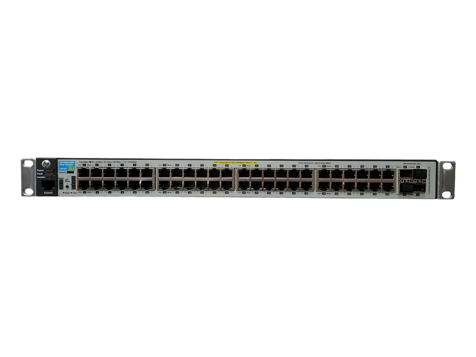 HP 2530-48G PoE+ J9772A 48 Port Gigabit PoE+ 4x SFP Network Switch