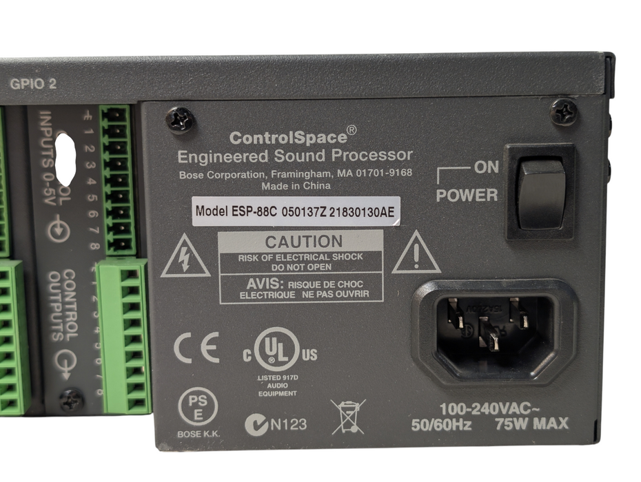 Bose ESP-88C ControlSpace Engineered Sound Processor ESP88C -
