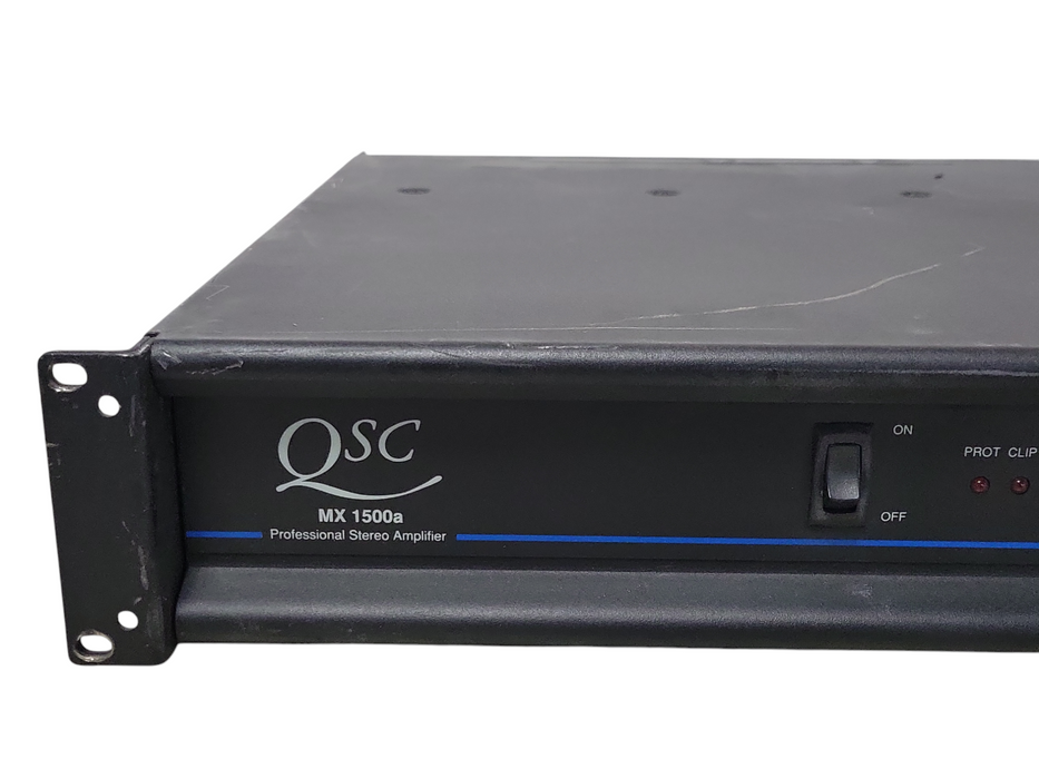 QSC MX1500A professional Stereo Amplifier, READ _