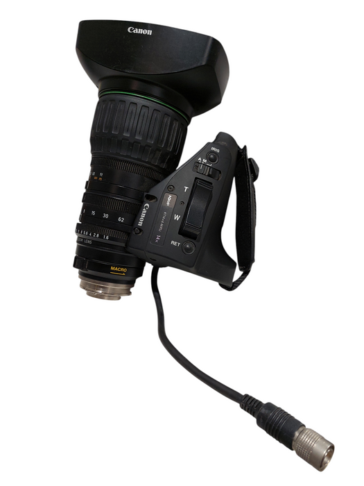 Canon HD MP KT14x4.4 14X KRSJ & HP-75SII & Canon BCTV Zoom Lens =