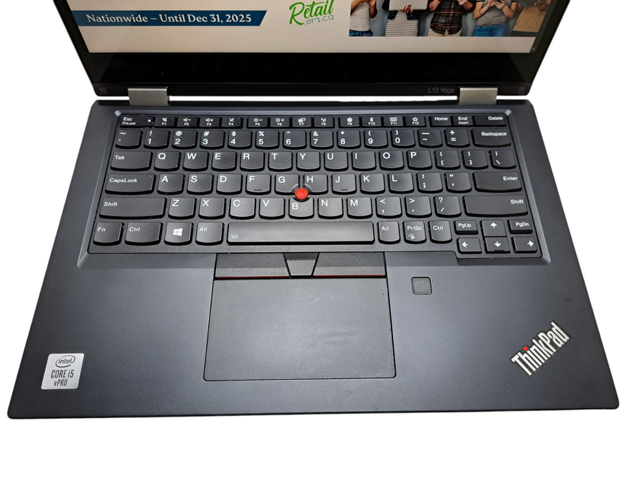 Lenovo ThinkPad L13 Yoga | Intel i5-10310U @1.70GHz, 16GB DDR4, 256GB NVMe  Lap200