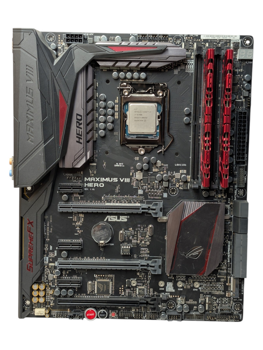 ASUS ROG MAXIMUS VIII Hero Intel Core i7-6700K 16GB RAM Motherboard Combo  -