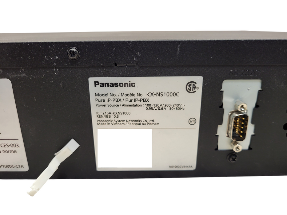 Panasonic KX-NS1000 Phone System with SLC/LCOT2 $