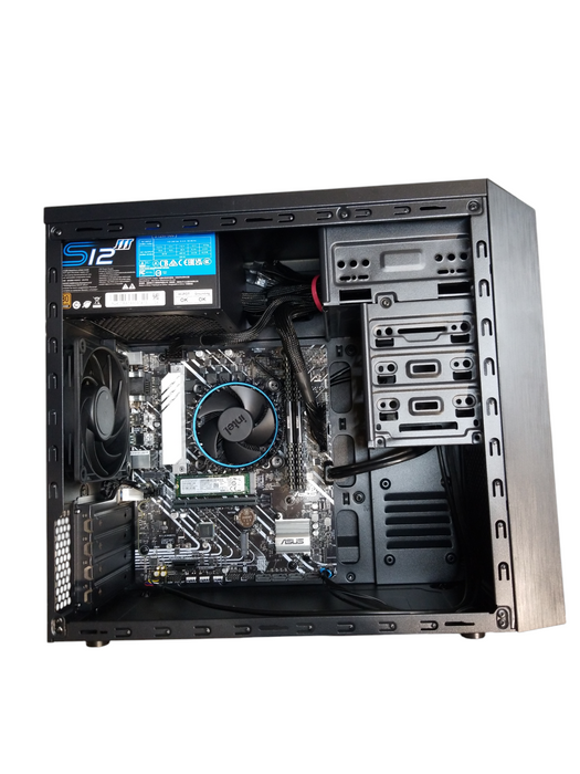 Custom PC w/ ASUS H610M-A 12th Gen Core i5-12400 CPU 32GB RAM 256GB NVMe