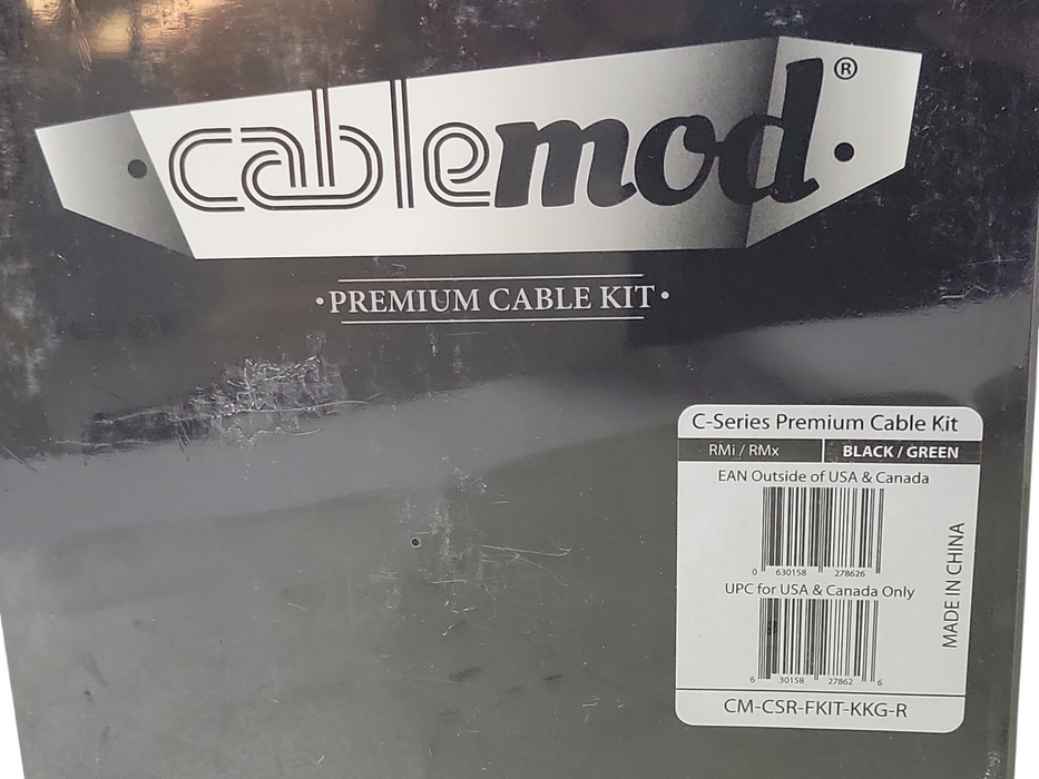 New CableMod C-Series Premium Cable Kit CM-CSI-FKIT-KKG-R Q_