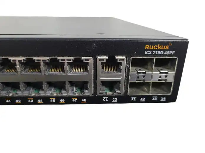 Ruckus ICX 7150-48PF 48-Port 1G PoE Access Switch Q%