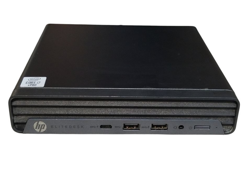 HP EliteDesk 800 G6 Mini Intel i7-10700T CPU 16GB RAM 256GB NVMe 90W /Ac