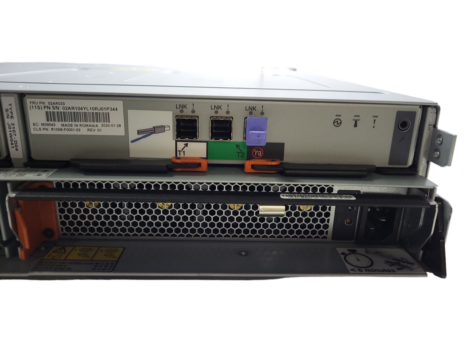 IBM DS8880 24-BAY 2.5" STORAGE EXPANSION 2107-D04 w/ 2x Controller 02AR033 $
