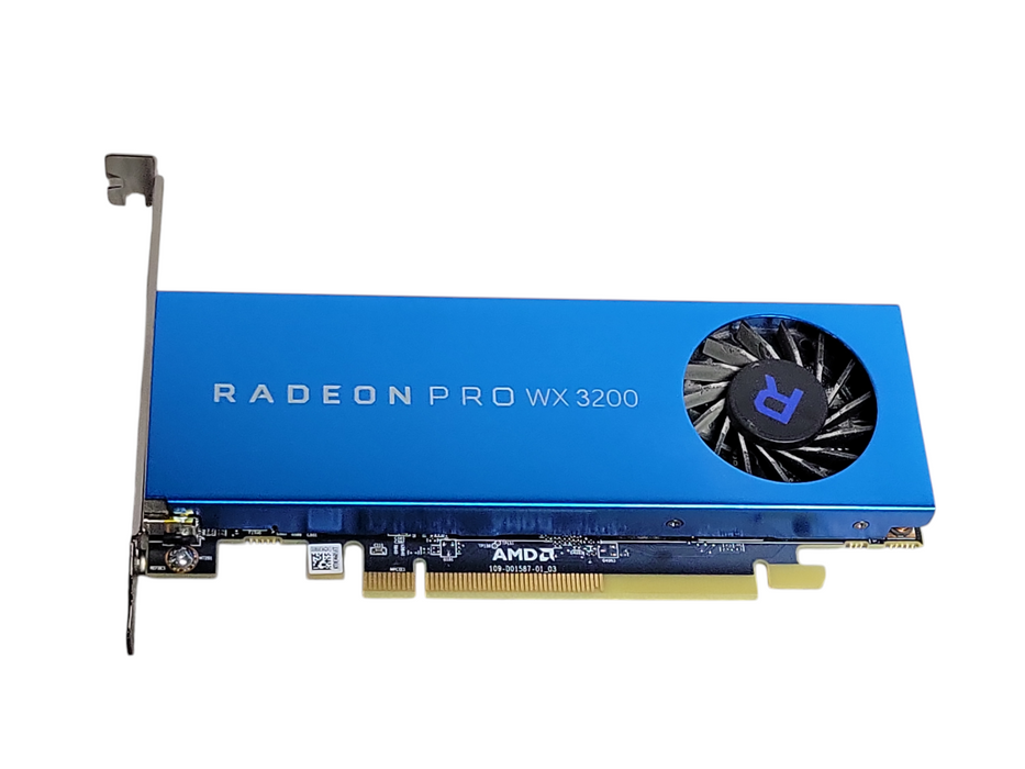 AMD Radeon Pro WX 3200 4GB GDDR5 Graphics Card 4x Mini DP _