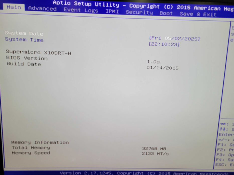 Supermicro X10DRT-H / CSE-827 - 8x Xeon E5-2680 V3 128GB DDR4 NO HDD 1xPSU  %