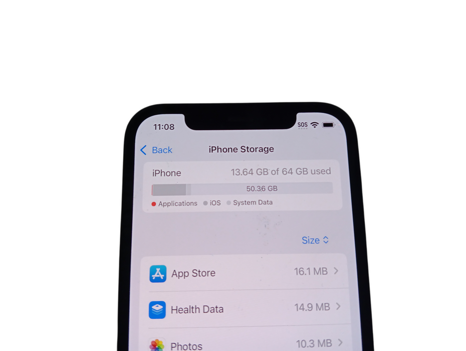 Apple iPhone 12 - 64GB - Black [A2402] Q
