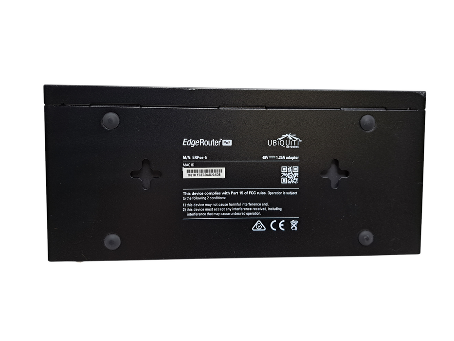 Ubiquiti ERPoe-5 EdgeRouter PoE Router | Factory Reset )