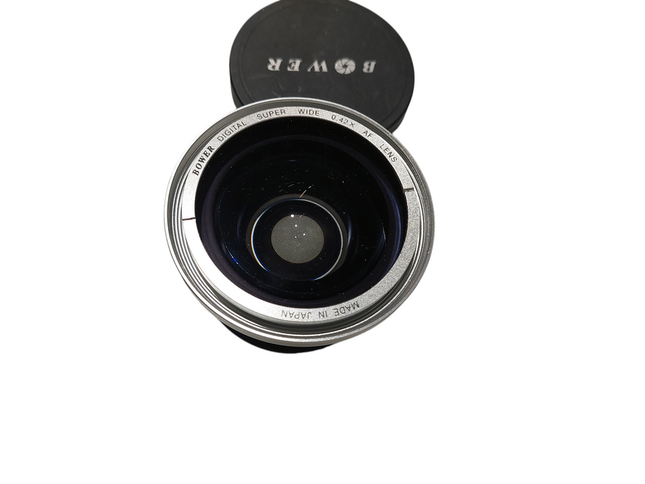 Macro Bower Digital Super Wide Lens 0.42X AF Lens 58mm-S7mm =
