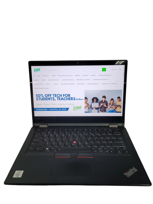 Lenovo ThinkPad L13 Yoga | Intel i5-10310U @1.70GHz, 16GB DDR4, 512GB NVMe Touch Q! Lap200