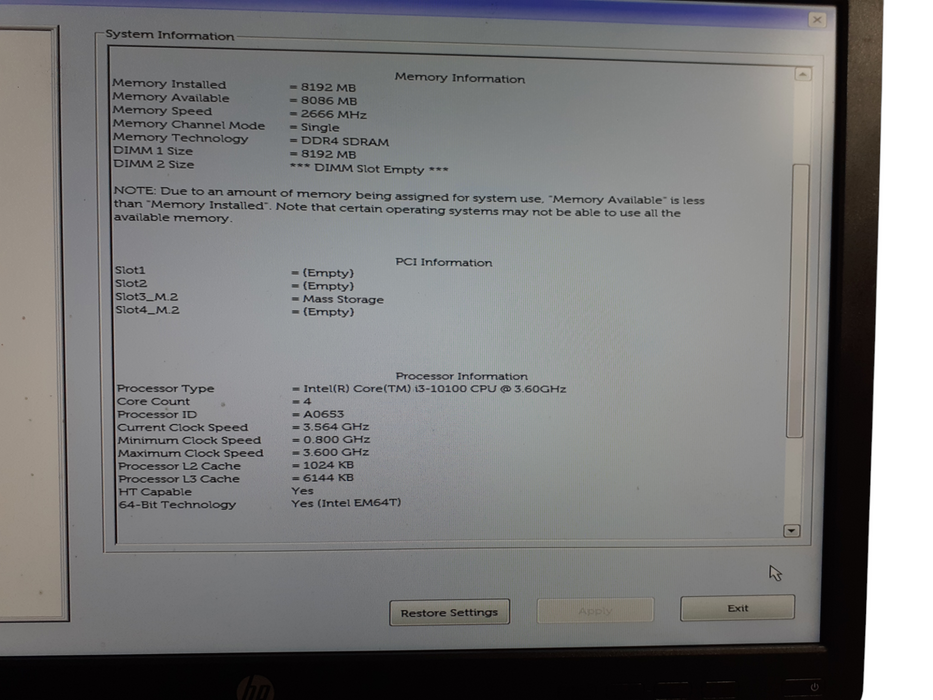 Dell OptiPlex 3080 | i3-10100 3.60GHz | 8GB DDR4 | 256GB NVMe | READ!!!