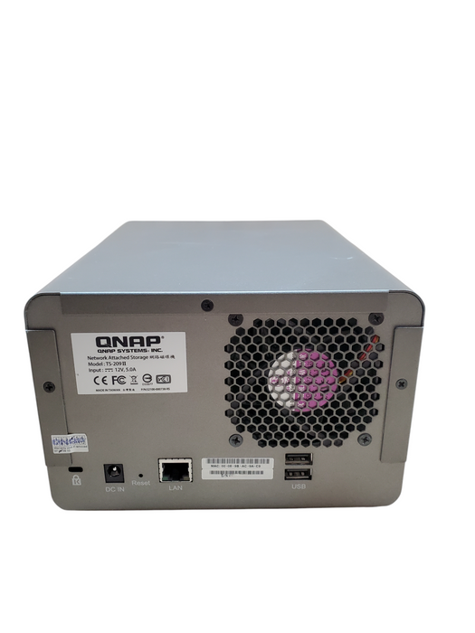 QNAP TS-209II Network Attached Storage - No HDD/Caddies *READ*