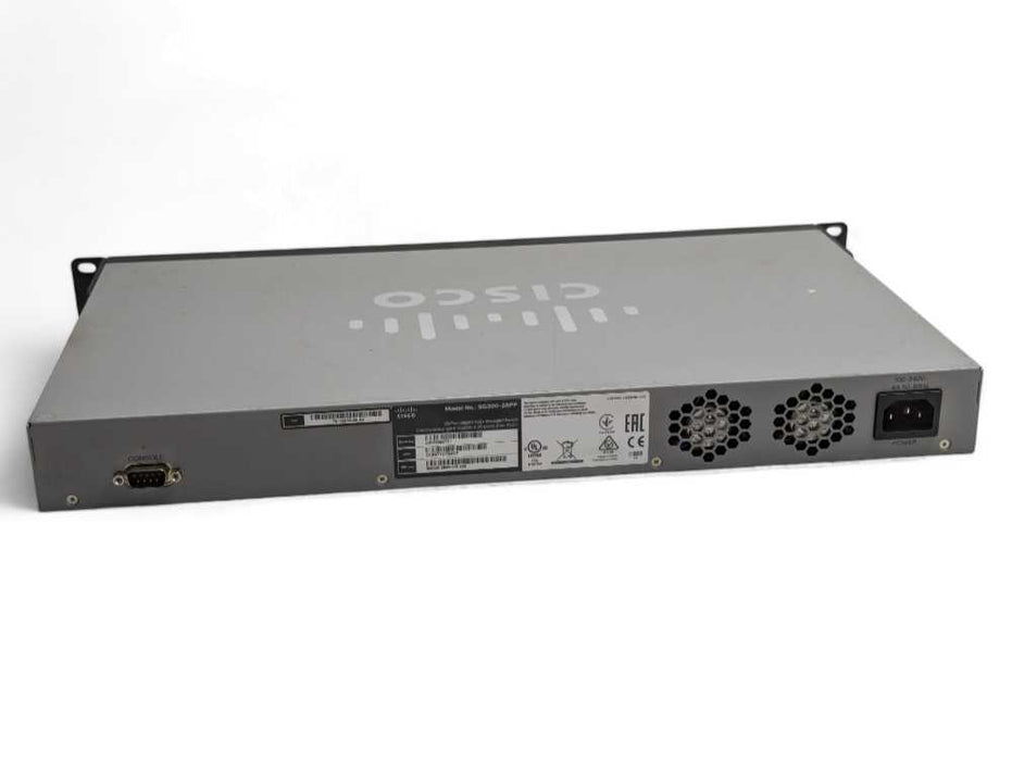 Cisco SG300-28PP 24-Port Gigabit PoE+ Web Managed Network Switch -