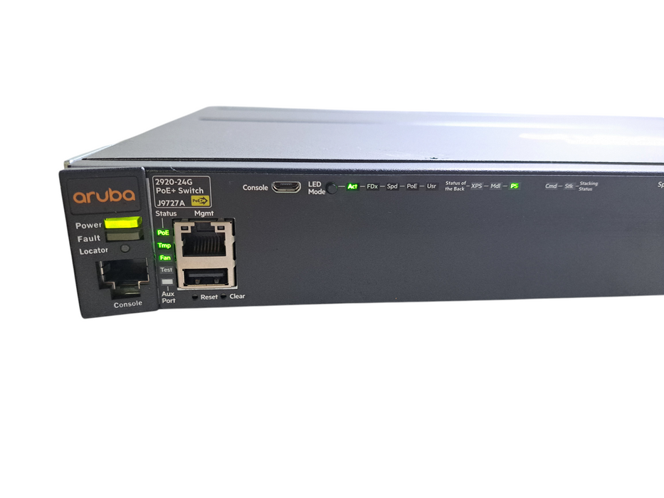 Aruba 2920-24G PoE+ J9727A | 24-Port Gigabit PoE+ Managed Switch )